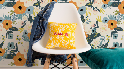 Small and Might Mini Embroidered Pillow Project