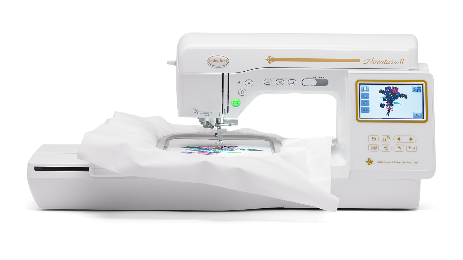Baby Lock Aventura II embroidery and sewing machine