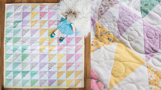 Sherbet Baby Quilt Project Image