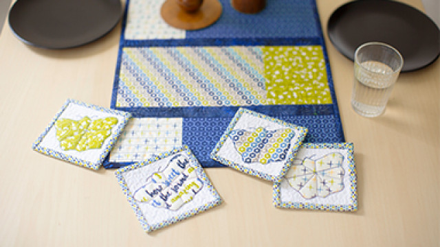 Quilted Summer Table Runner and Coasters.jpg