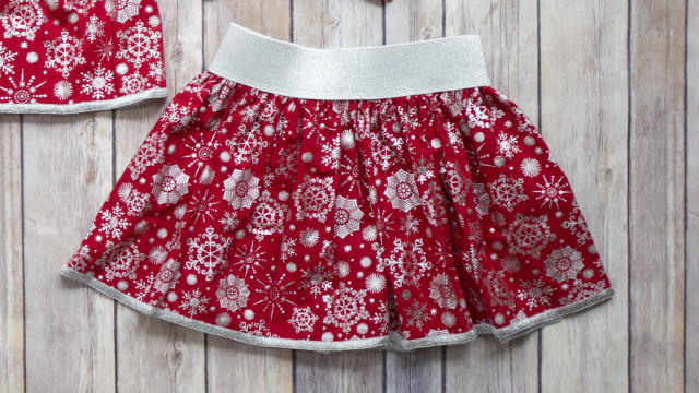 Simple Serged and Sewn Skirt | Baby Lock